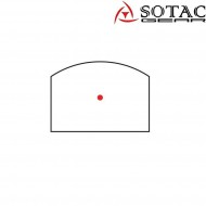 Ottica acog red fiber ta11 5x35 NERA + RMR dot sotac (sg-ta11+rmr-bk)