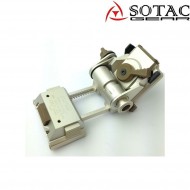 Mount helmet L4G24 with skeleton shroud set TWO TONE sotac (sg-l4g24-sr)