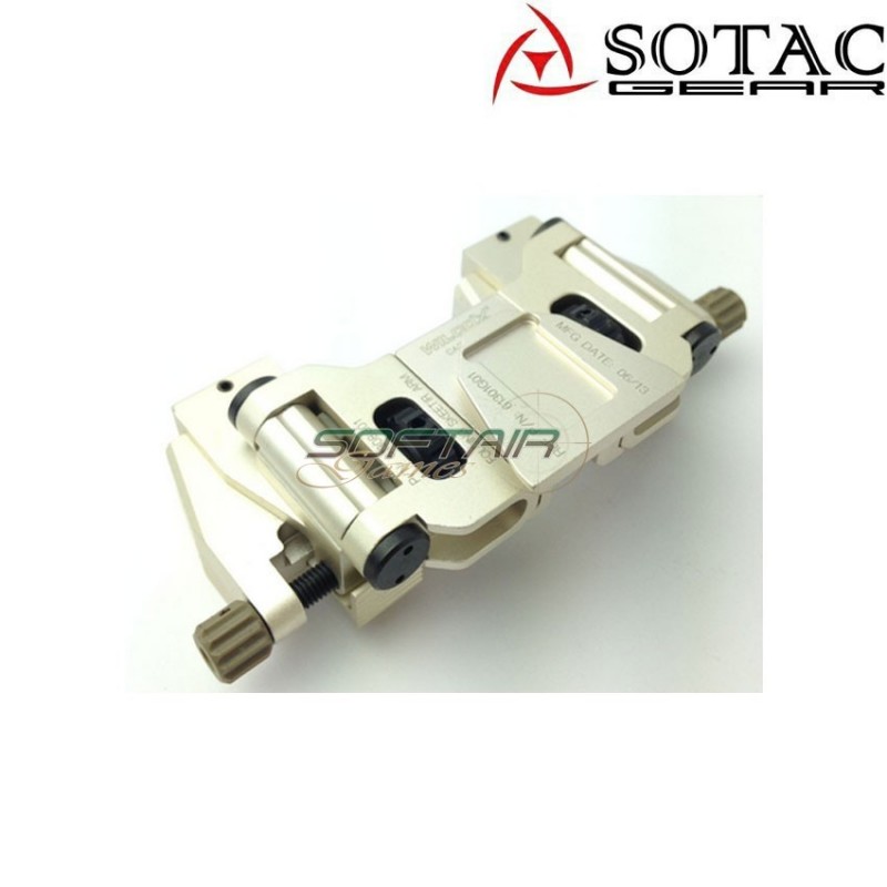 Mount elmetto pvs bridge TWO TONE sotac (sg-sm-2-sr)