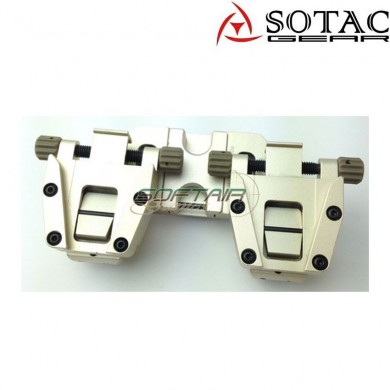 Mount elmetto pvs bridge TWO TONE sotac (sg-sm-2-sr)
