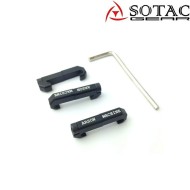 Wire guide system clip ARS. style per 20mm RAIL NERO sotac (sg-jq-091-bk) Wire guide system clip ARS. style per 20mm RAIL NERO sotac (sg-jq-091-bk)