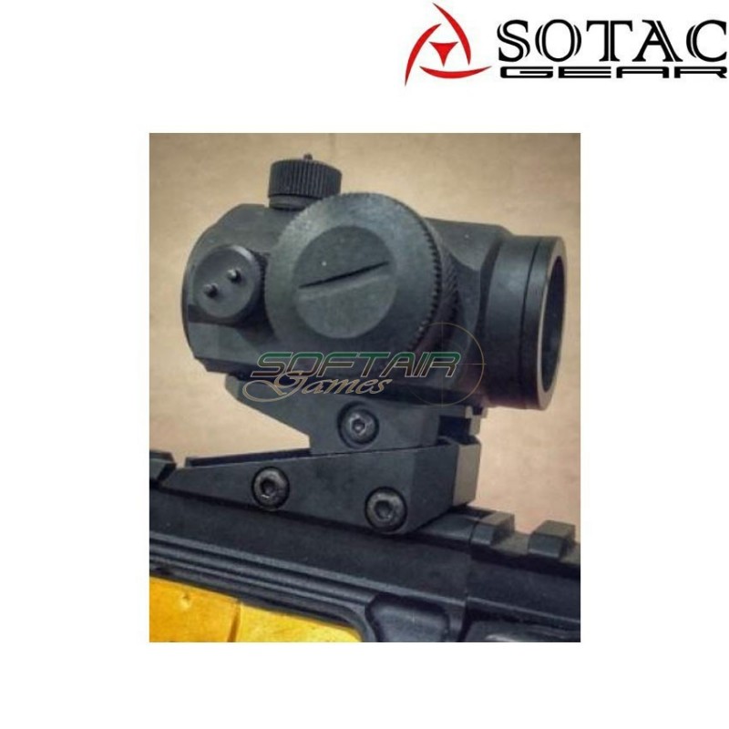 Mount slide Ele. style BLACK for T1/T2/RMR/MRO Sotac (sg-jq-056-bk)