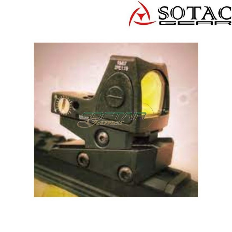 Mount slide Ele. style NERO per T1/T2/RMR/MRO Sotac (sg-jq-056-bk)