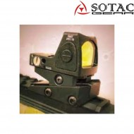 Mount slide Ele. style BLACK for T1/T2/RMR/MRO Sotac (sg-jq-056-bk)