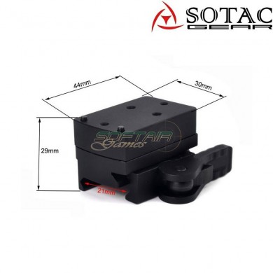 Mount TRI Type per Docter NERO sotac (sg-doc-mount-bk)