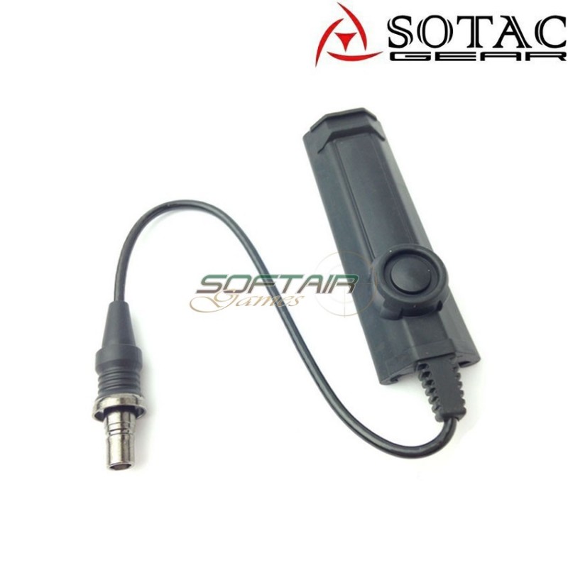 Dual switch remote cable BLACK sotac (sg-sf07m-bk) Dual switch remote cable BLACK sotac (sg-sf07m-bk)