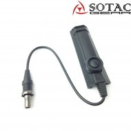 Cavo remoto dual switch NERO sotac (sg-sf07m-bk)