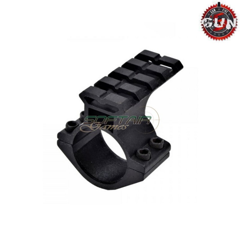 Barrel/scope Mount 20mm Rail for 1" tube Gun Five (gf-t4) Barrel/scope Mount 20mm Rail for 1" tube Gun Five (gf-t4)