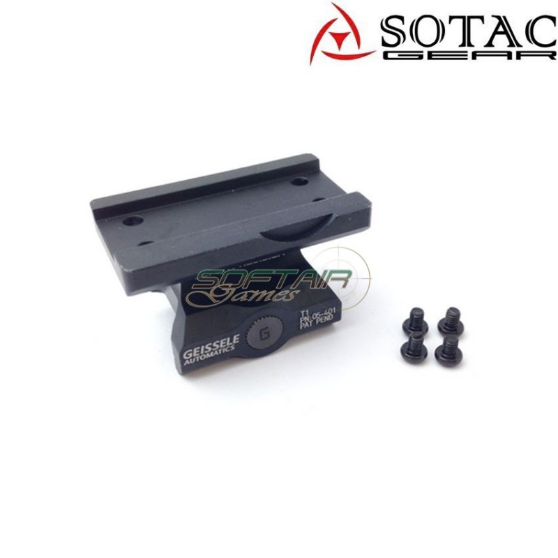 Mount gei. style T1/T2 type S NERO sotac (sg-jq-gei-bk-s)