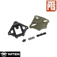 MTEK FLUX Shroud con NVG mount NERO/OD GREEN pts® (pts-mf101140340)