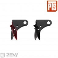 ZEV Fulcrum Adjustable Trigger TM GLOCK NERO/ROSSO pts® (pts-zv013490307)