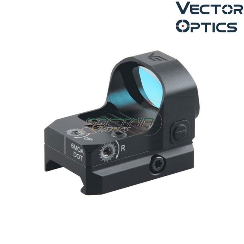 Red dot Frenzy 1x20x28 6MOA Sight BLACK vector optics (ve-scrd-40) -  Softair Games - ASG Softair San Marino