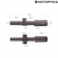 Scope S6 1-6x24 Coyote FDE victoptics (vi-opsl23)