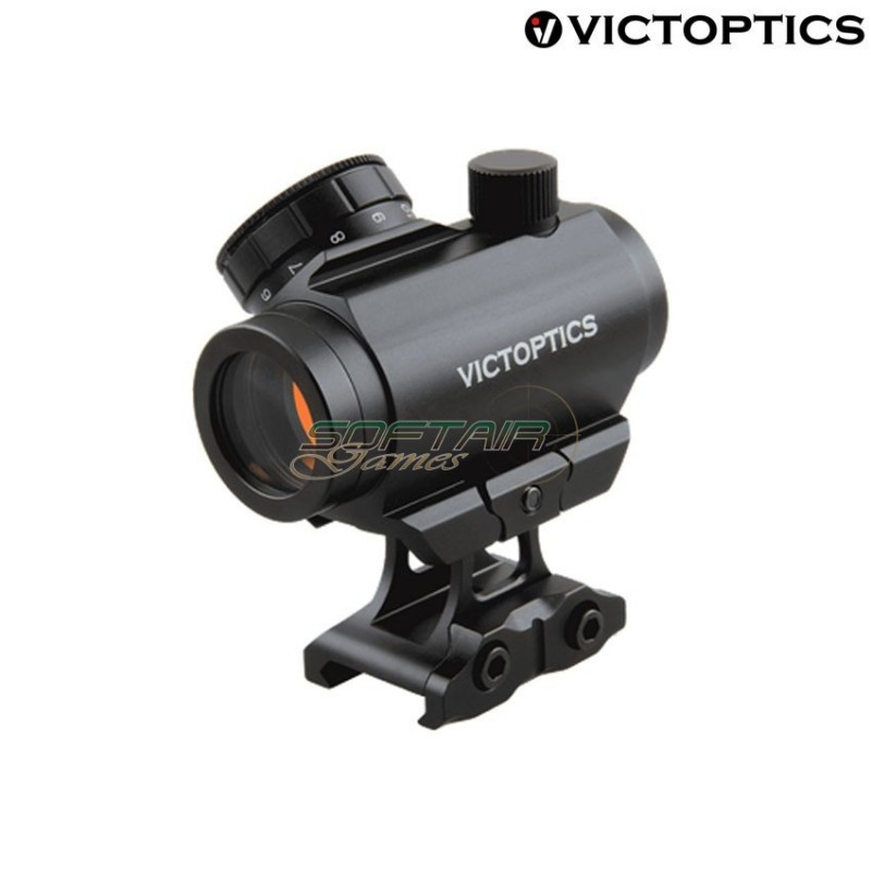 Red dot CRL 1x22 BLACK victoptics (vi-rdsl17)