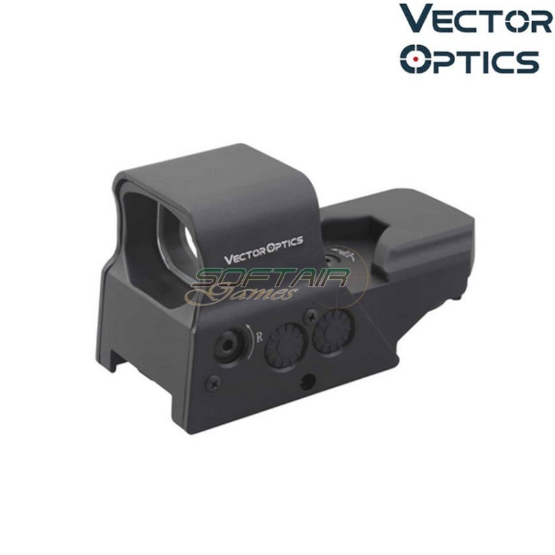 Red dot Omega 8 Reticle Sight BLACK vector optics (ve-scrd-04si)