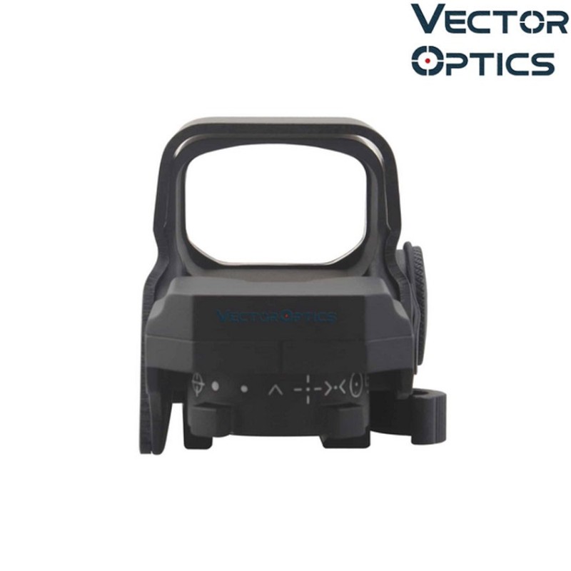 Red dot Omega 8 Reticle Sight BLACK vector optics (ve-scrd-04si)
