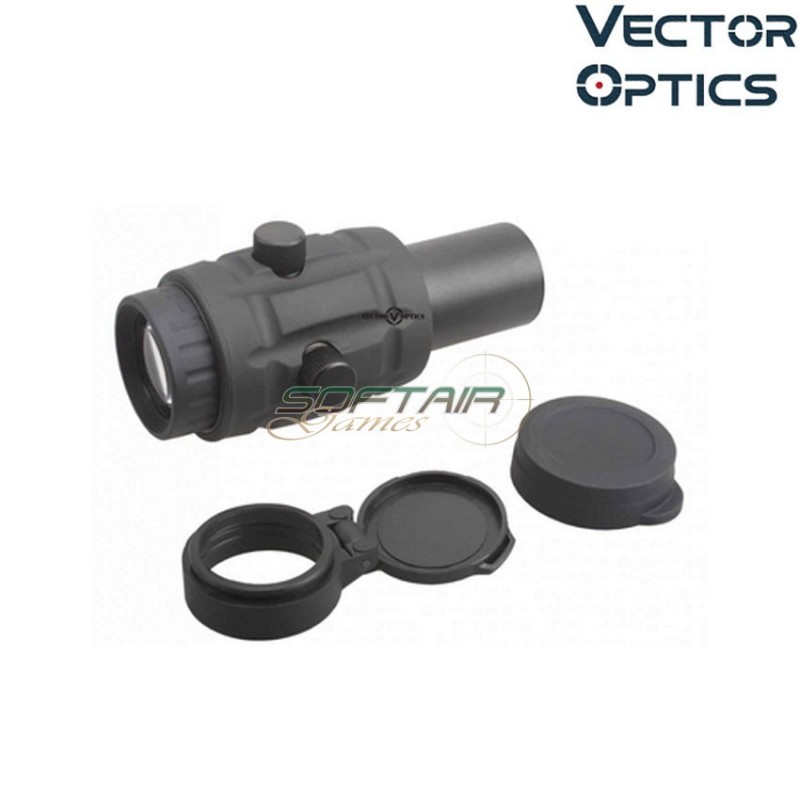 Ottica 3x Magnifier w/Flip Side Mount 2 NERO vector optics (ve-scfm-10)