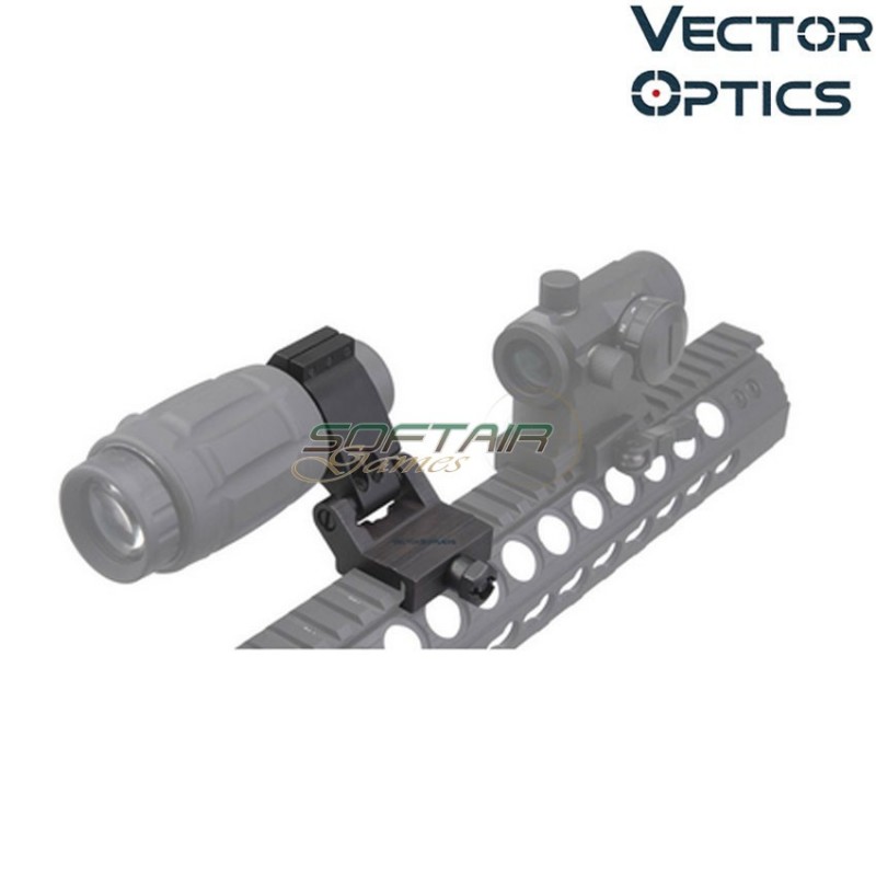 Ottica 3x Magnifier w/Flip Side Mount 2 NERO vector optics (ve-scfm-10)