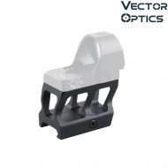 MOJ Red Dot Sight Cantilever Picatinny Riser Mount NERO vector optics (ve-scra-71)