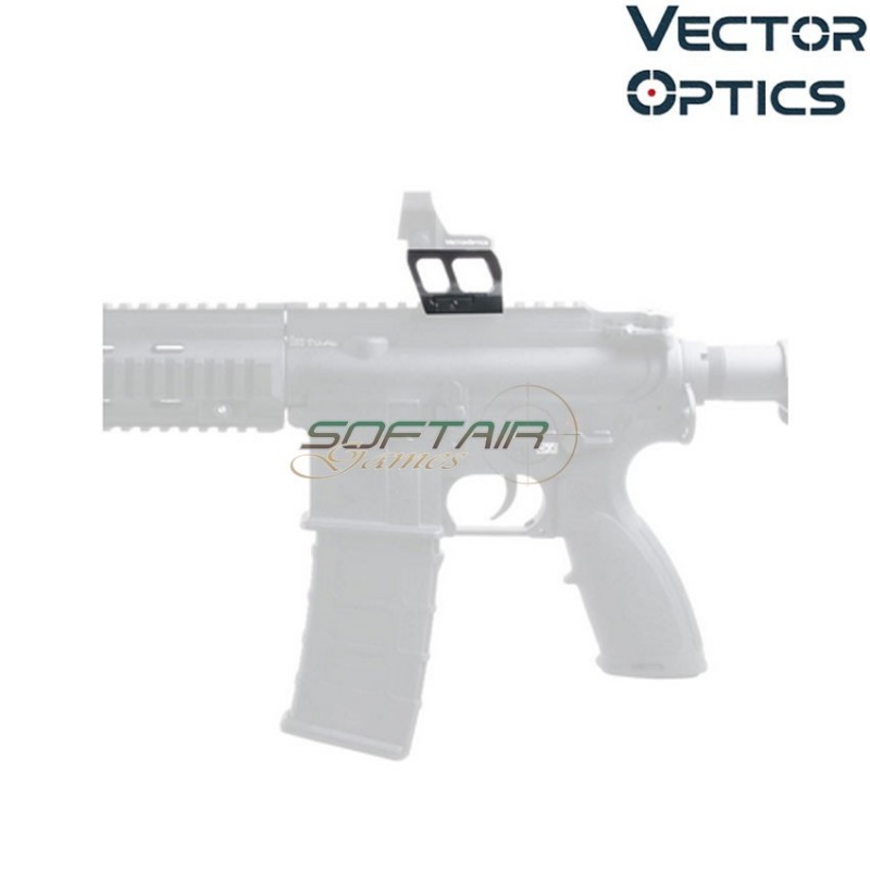 MOJ Red Dot Sight Cantilever Picatinny Riser Mount NERO vector optics (ve-scra-71)