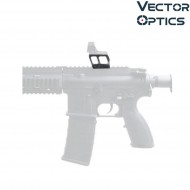 MOJ Red Dot Sight Cantilever Picatinny Riser Mount NERO vector optics (ve-scra-71)
