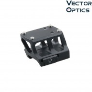 MAG Red Dot Sight Cantilever Picatinny Riser Mount NERO vector optics (ve-scra-73)