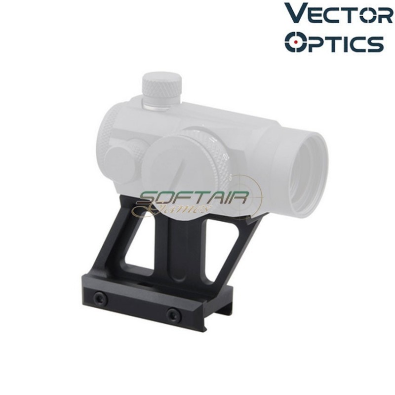 1.5" Profile Cantilever Picatinny Riser Mount BLACK vector optics (ve-mav-p15) 1.5" Profile Cantilever Picatinny Riser Mount BLACK vector optics (ve-mav-p15)