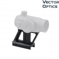 1.5" Profile Cantilever Picatinny Riser Mount BLACK vector optics (ve-mav-p15) 1.5" Profile Cantilever Picatinny Riser Mount BLACK vector optics (ve-mav-p15)