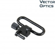 Steel 1.25 Inch Sling Swivels Locking QD Mount BLACK vector optics (ve-guss-02)
