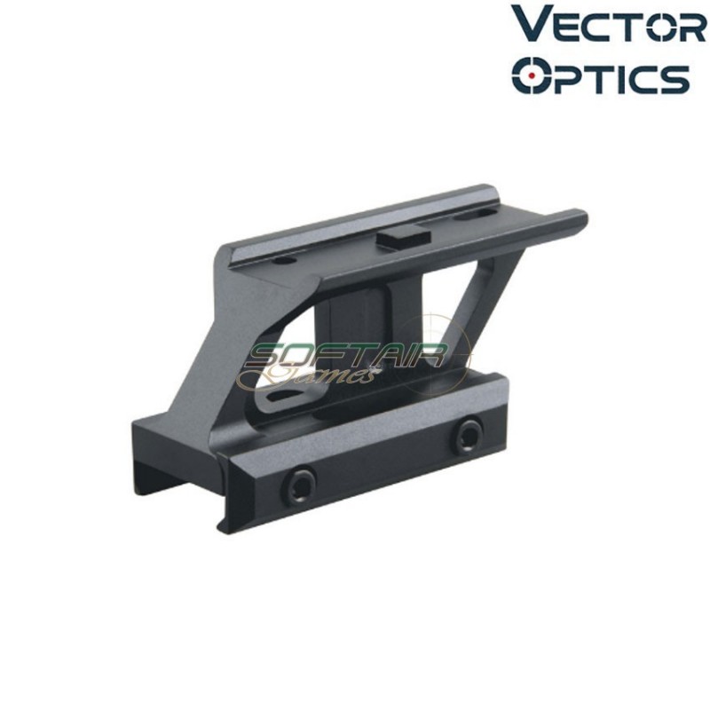 1.0" Profile Cantilever Picatinny Riser Mount NERO vector optics (ve-mav-p10) 1.0" Profile Cantilever Picatinny Riser Mount NERO vector optics (ve-mav-p10)