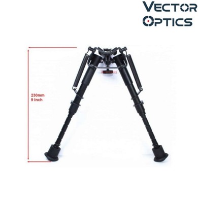 Rokstad Tactical Bipod 6-9'' NERO vector optics (ve-scbpb-01)
