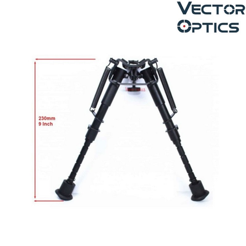 Rokstad Tactical Bipod 6-9'' BLACK vector optics (ve-scbpb-01)