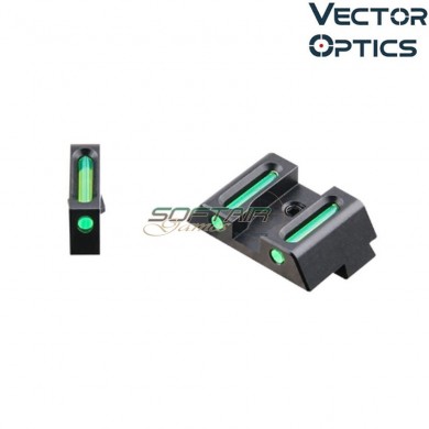 GLOCK LA Fiber Sights Combo for Pistol vector optics (ve-scis-05)