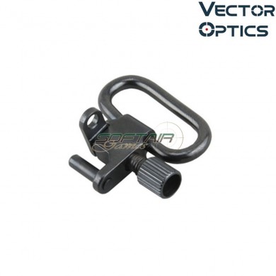Steel 1.0 Inch Sling Swivels Locking QD Mount NERO vector optics (ve-guss-01)