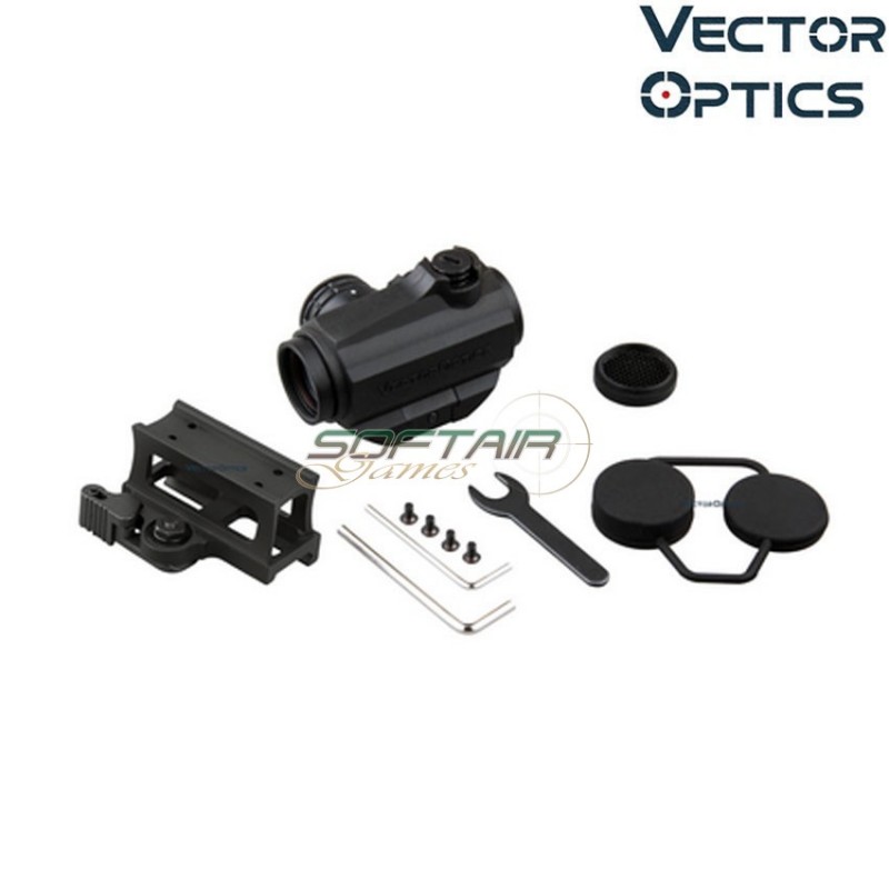 Red dot Maverick 1x22 Rubber Cover NERO vector optics (ve-scrd-38)