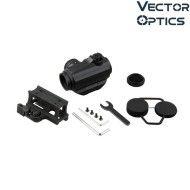 Red dot Maverick 1x22 Rubber Cover NERO vector optics (ve-scrd-38)