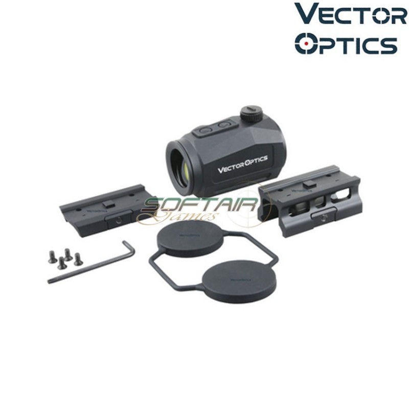 Scrapper 1x25 Red Dot Sight BLACK vector optics (ve-scrd-46) - Softair ...