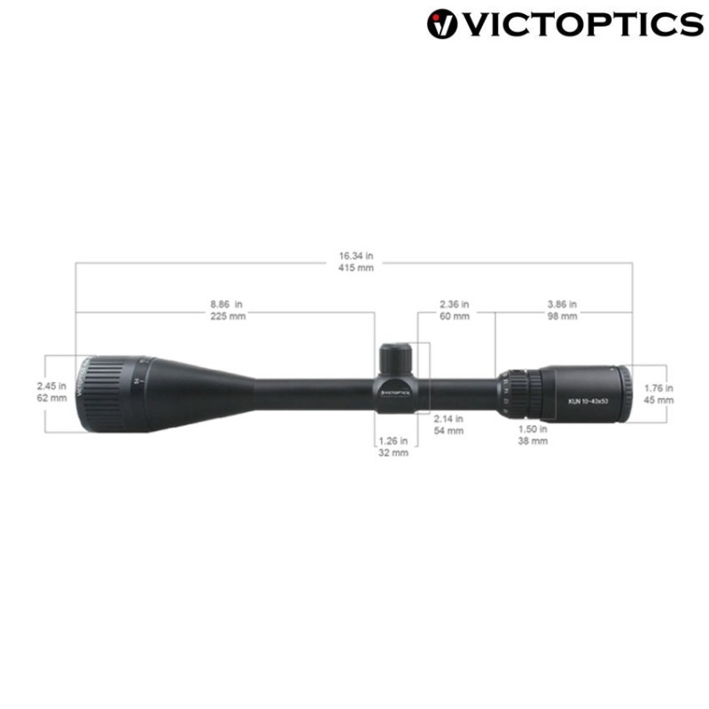Scope C4 10-40x50 BLACK victoptics (vi-opsl24)