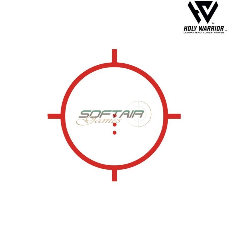 Red dot 551 BLACK holy warrior (hwr-11-bk)