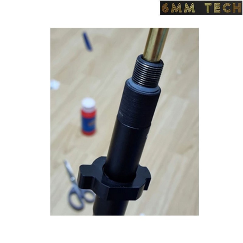 Aluminum outer barrel stabilizer for MK18 6mm tech (6mmt-30-bk)