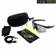 ARMY style google kit BLACK 6MM TECH (6mmt-29-bk) ARMY style google kit BLACK 6MM TECH (6mmt-29-bk)
