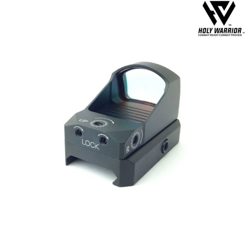Red dot VIPER BLACK holy warrior (hwr-36-bk)