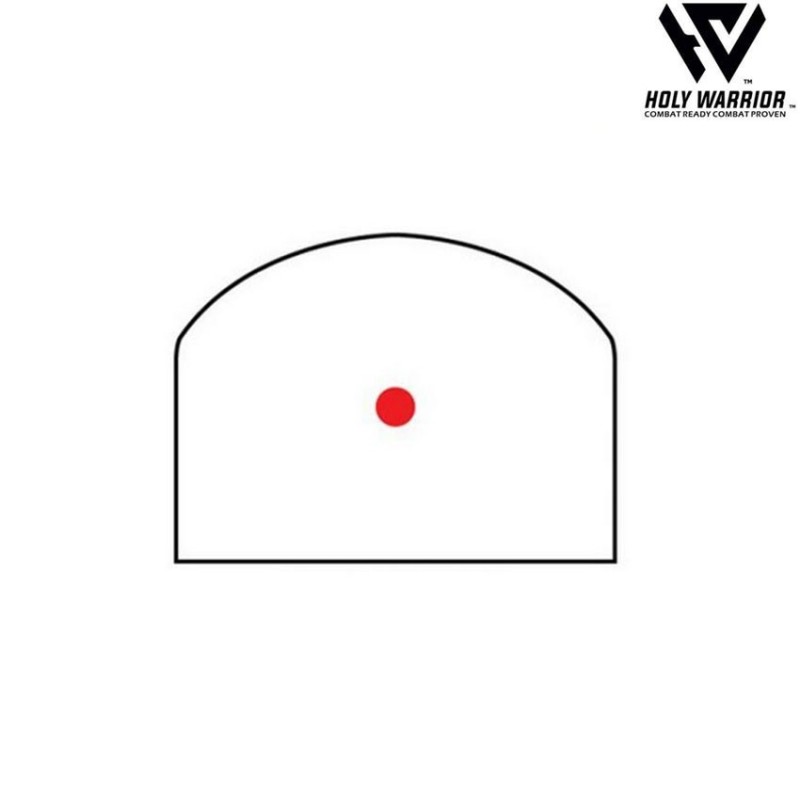 Red dot VIPER NERO holy warrior (hwr-36-bk)