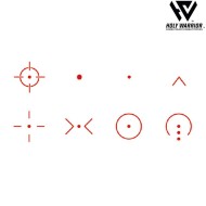 Red/green dot 8 mod. BLACK holy warrior (hwr-41-bk)
