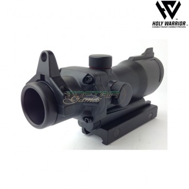 Red/green dot ACOG BLACK cross style holy warrior (hwr-42-bk)