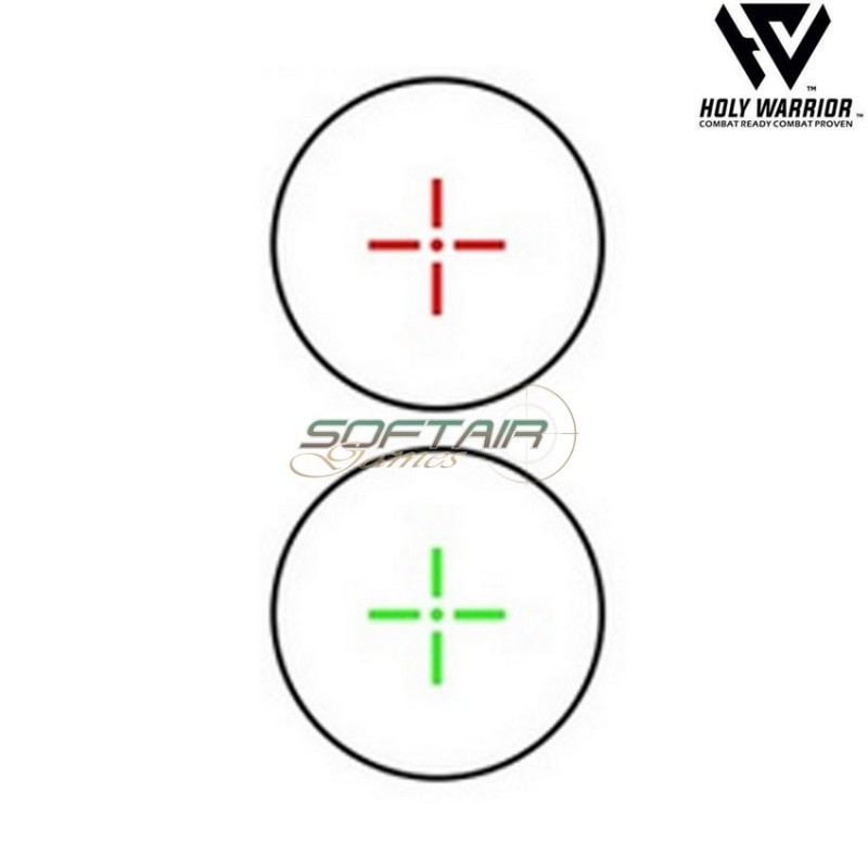 Red/green dot ACOG NERO cross style holy warrior (hwr-42-bk)