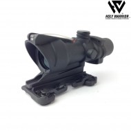 Scope 4X ACOG TA31 ARMS RED fiber NERO holy warrior (hwr-50-bk) Scope 4X ACOG TA31 ARMS RED fiber NERO holy warrior (hwr-50-bk)