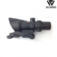 Ottica 4X ACOG TA31 ARMS RED fiber NERO holy warrior (hwr-50-bk)