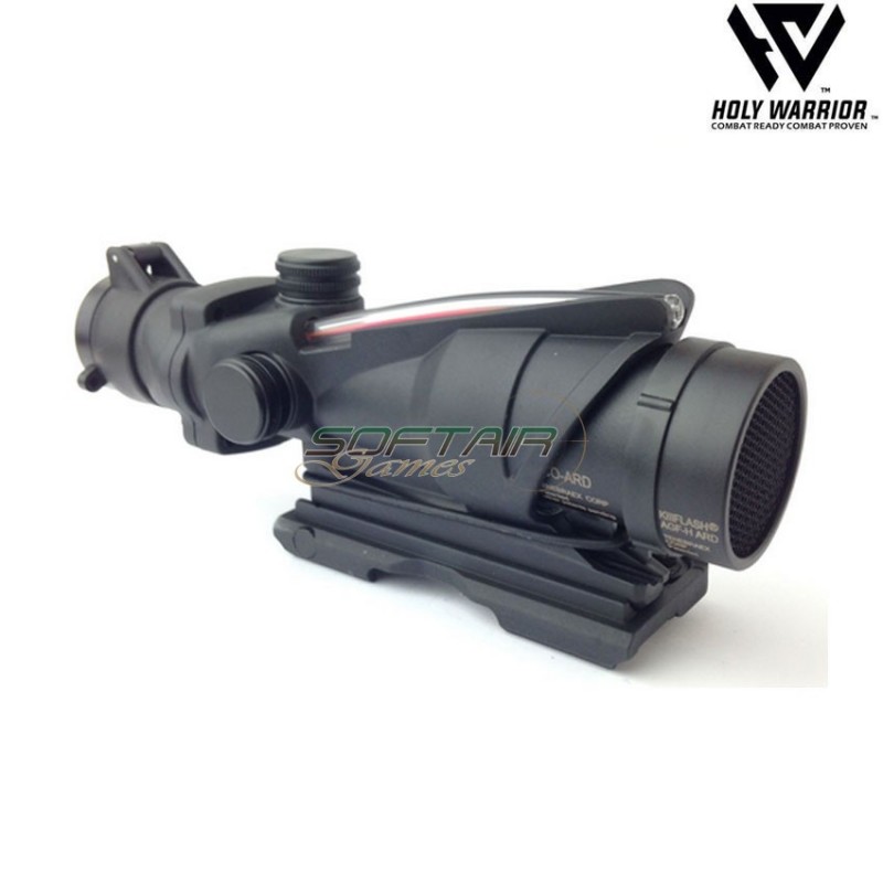 Ottica 4X ACOG TA31-D RED fiber NERO holy warrior (hwr-51-bk) Ottica 4X ACOG TA31-D RED fiber NERO holy warrior (hwr-51-bk)
