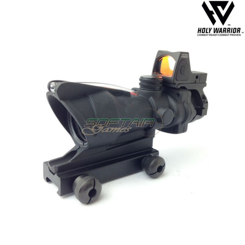 Ottica 4X ACOG TA31 RED fiber mod.2 NERO + RMR holy warrior (hwr-52-bk) Ottica 4X ACOG TA31 RED fiber mod.2 NERO + RMR holy warrior (hwr-52-bk)